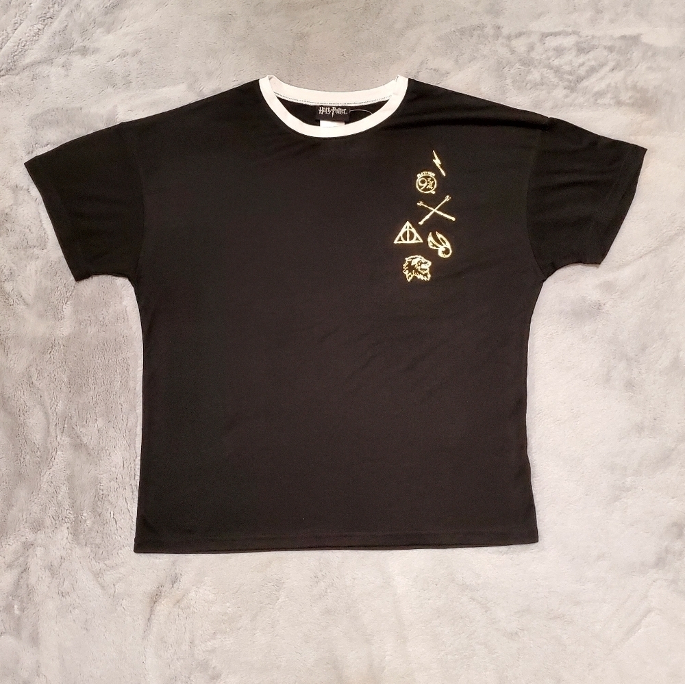 Harry Potter Black Classic T-Shirt Size Small NWT